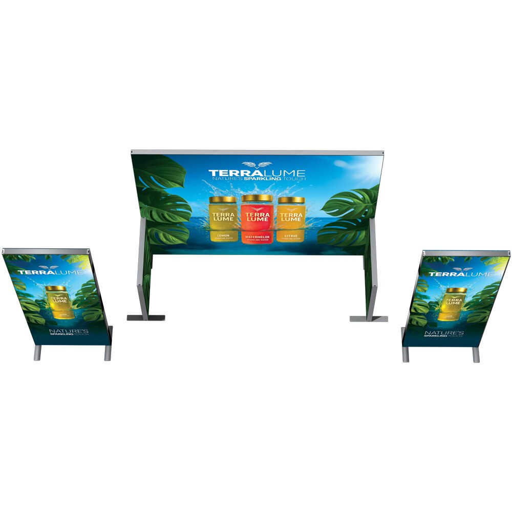 Showbird 65 20 x 10 Configuration I — Single Sided Graphic Package